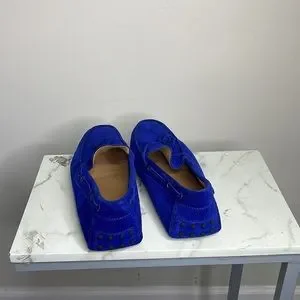 Barneys NY Suede  Loafers size 11 made in Italy Barneys New York Gray Suede Shoes Loafers Moccasins US 10  main image 2